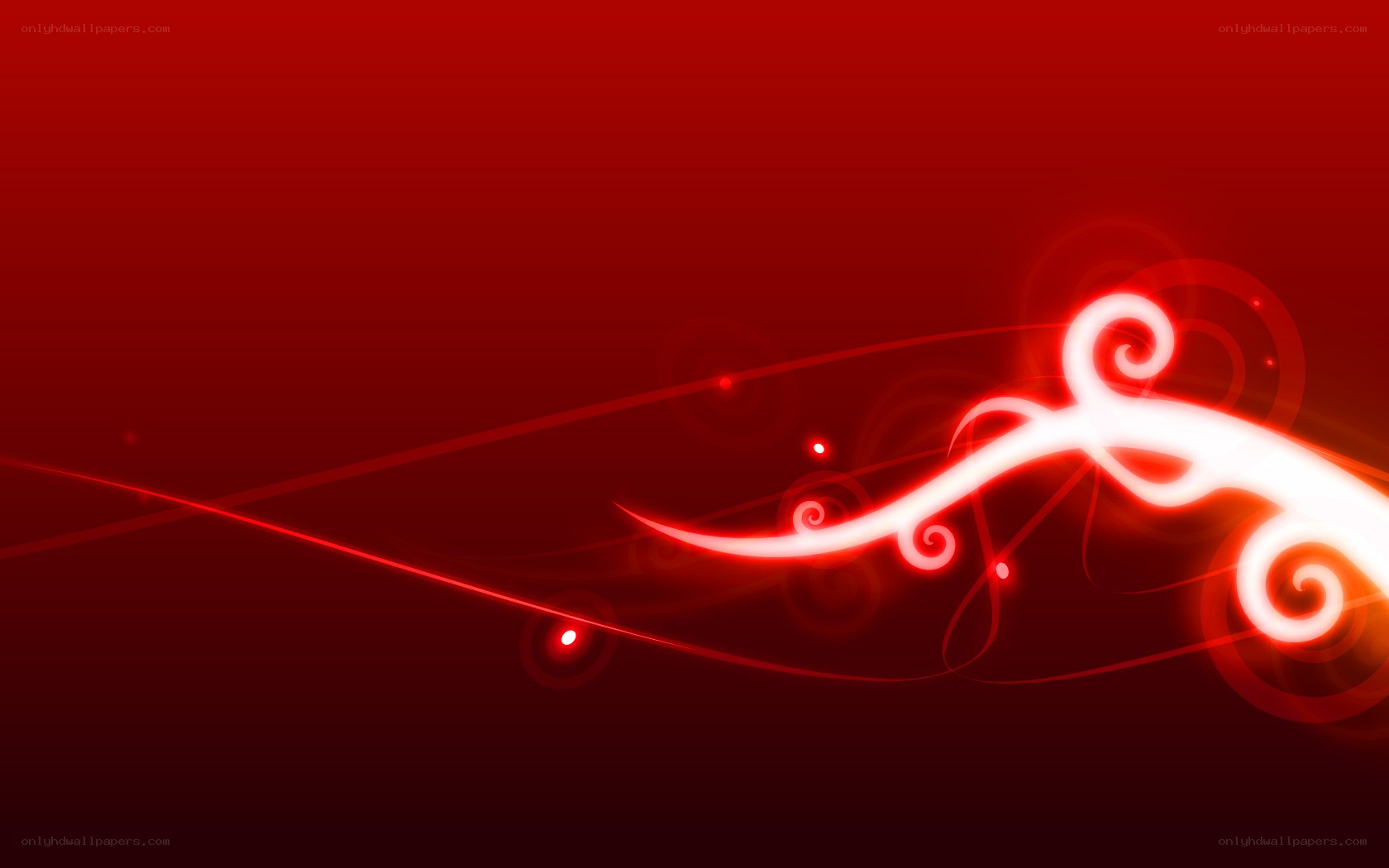 red abstract light design