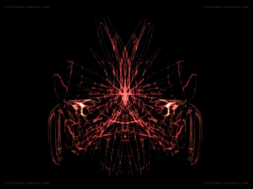 red abstract light pattern