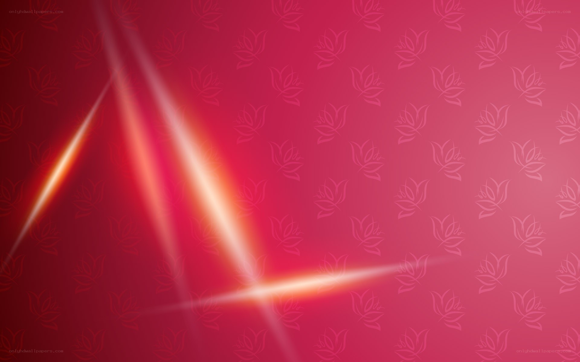 red abstract light pattern