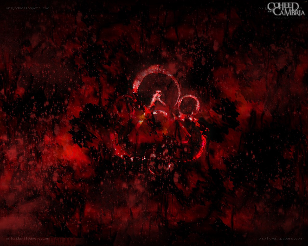 red abstract logo design