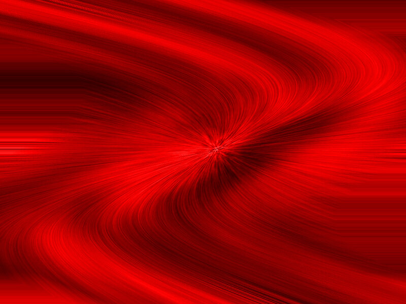 Red abstract motion swirl