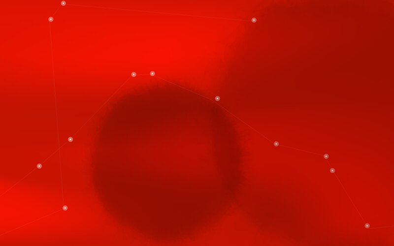 Red abstract network pattern