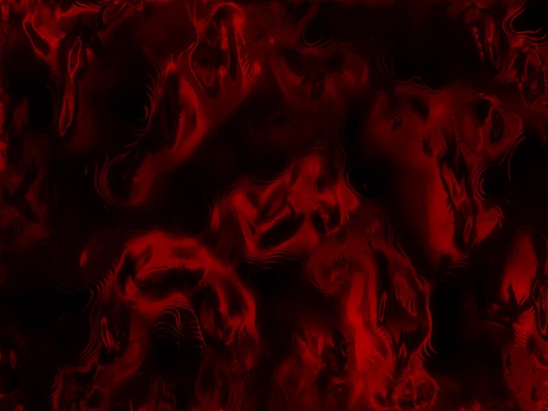 Red Abstract Pattern — Dark, Black