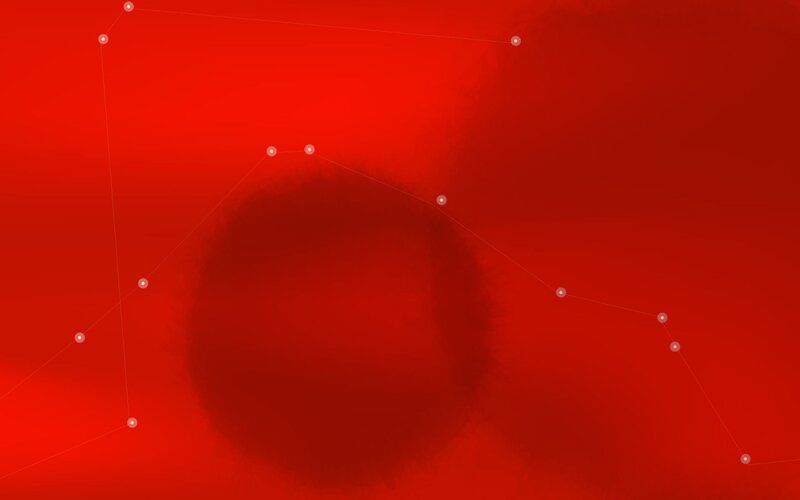 Red Abstract Pattern — Minimalist, Dots