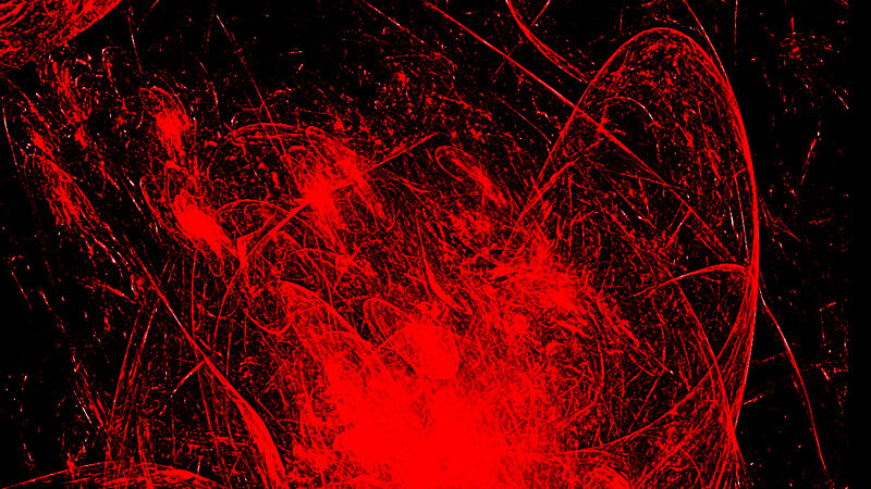 Red abstract scratch pattern
