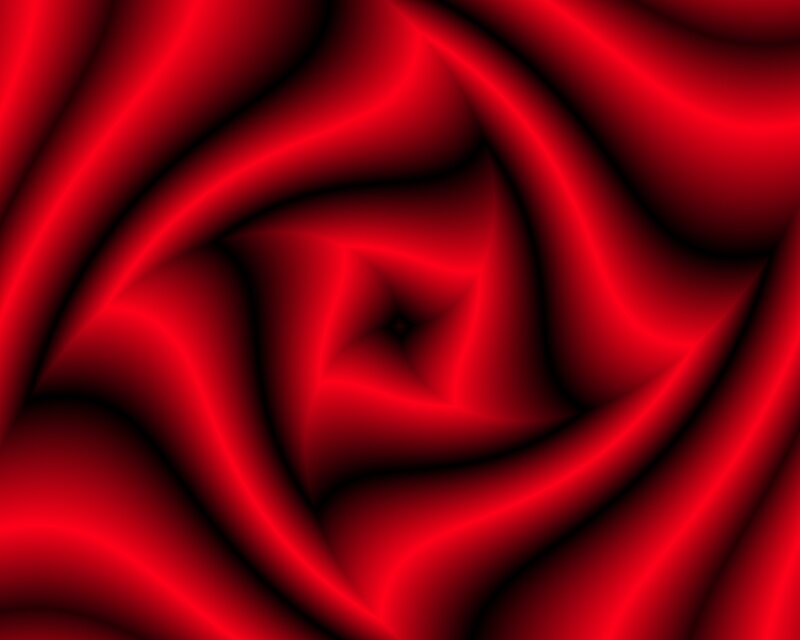 Red abstract swirl pattern