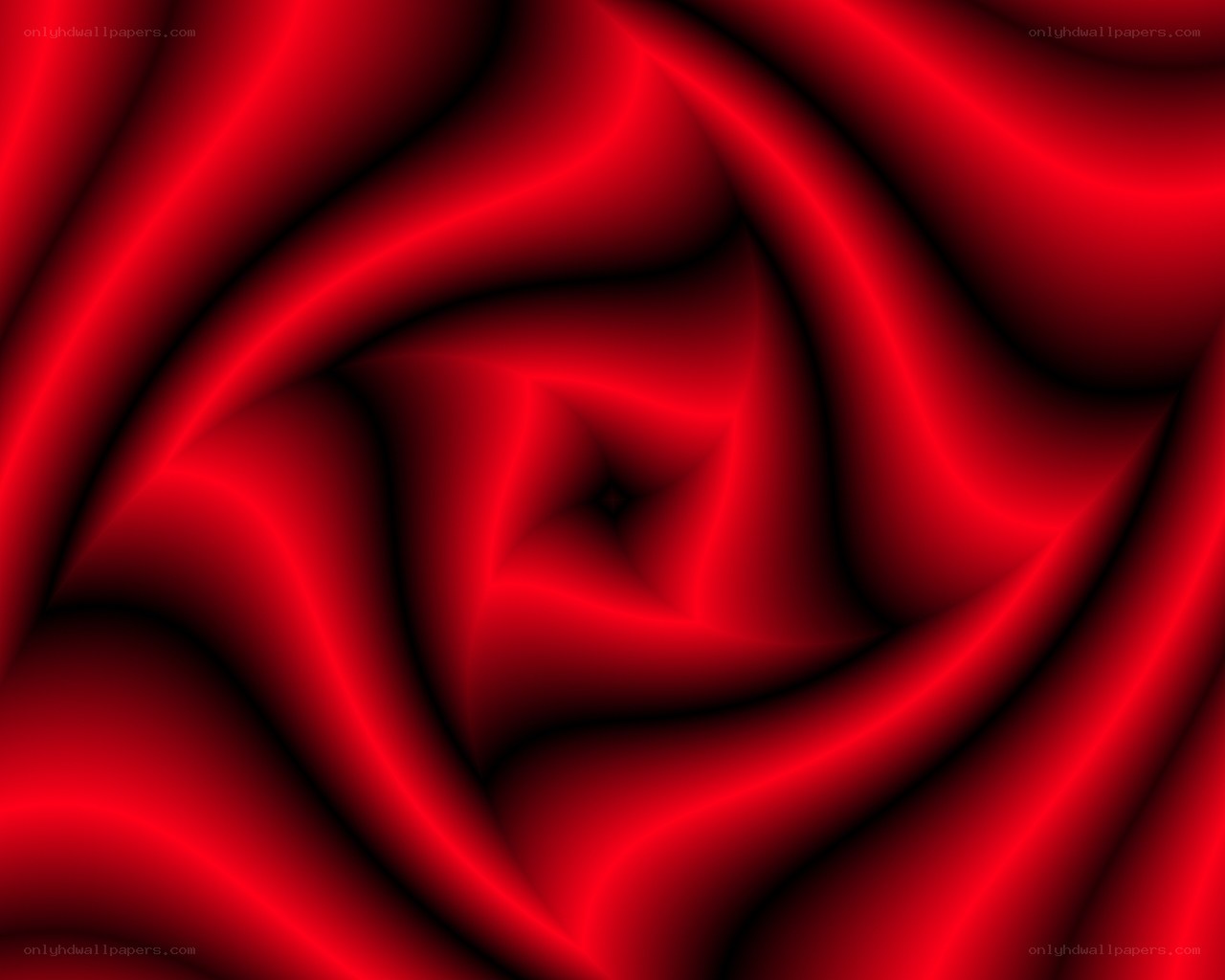 Red abstract swirl pattern