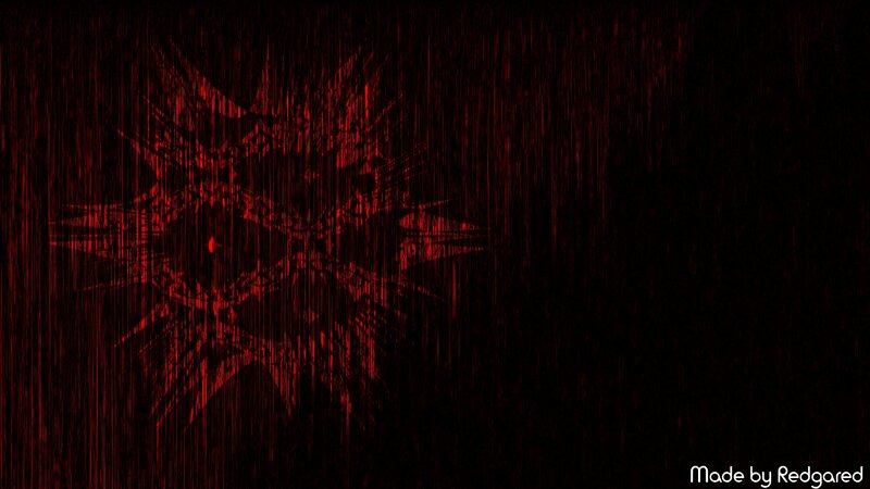 Red Abstract Symbol