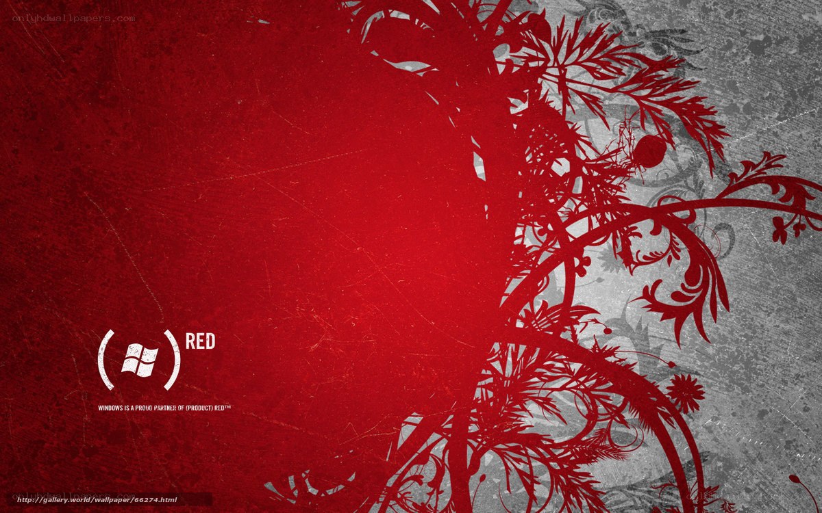 Red abstract wallpaper