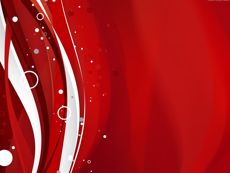 Red abstract wave design