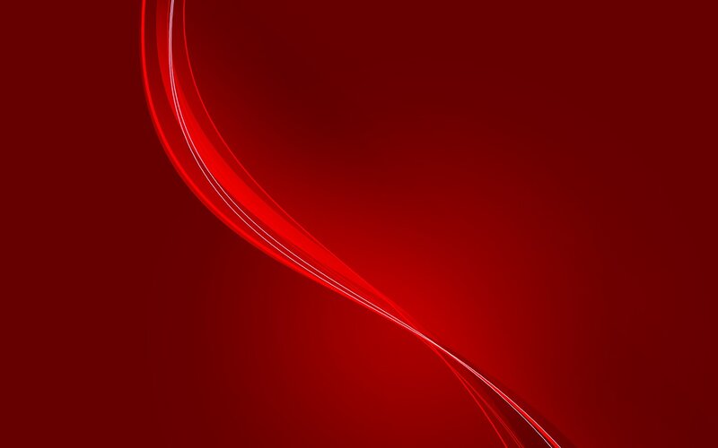 Red abstract wave design