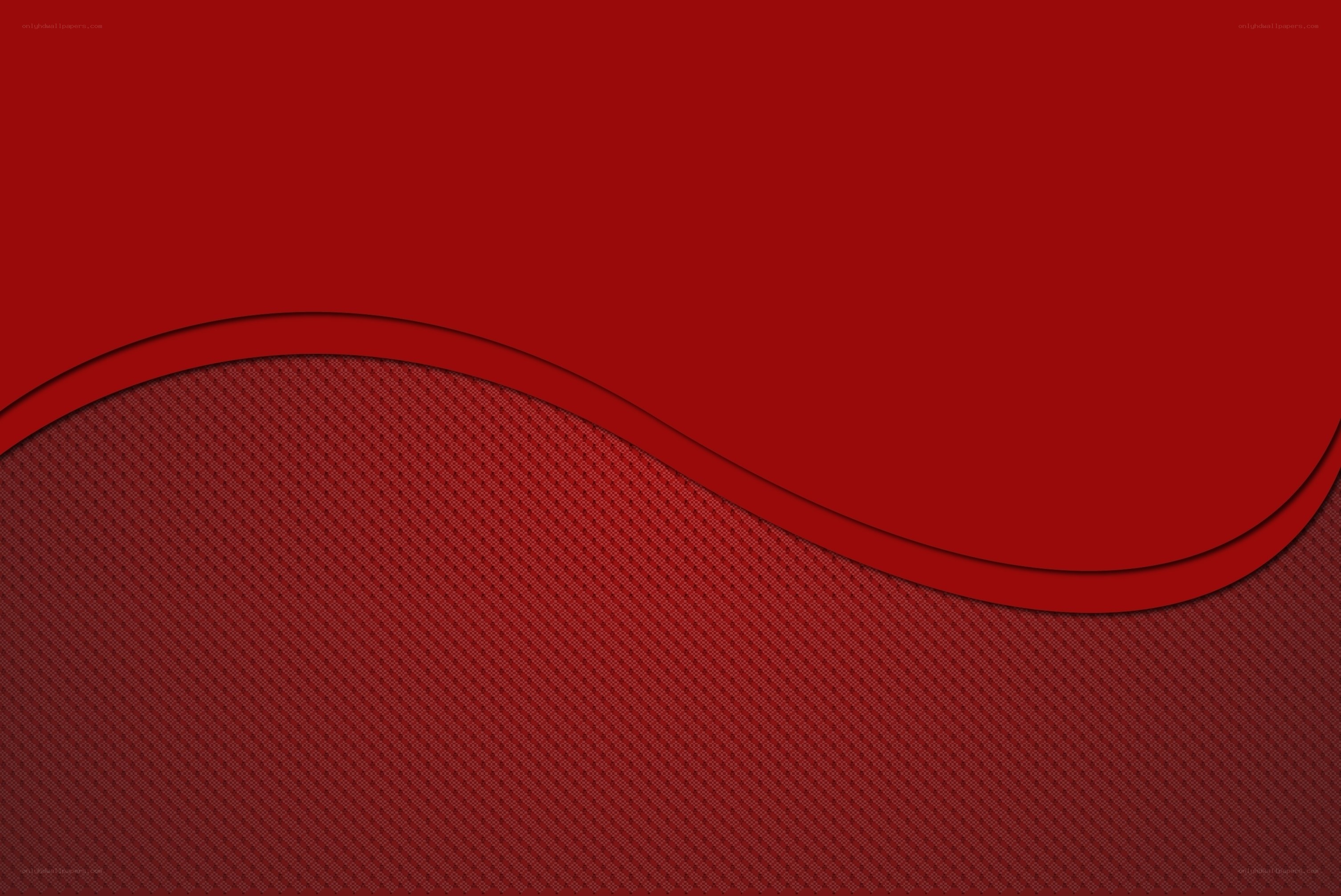 red abstract wave design
