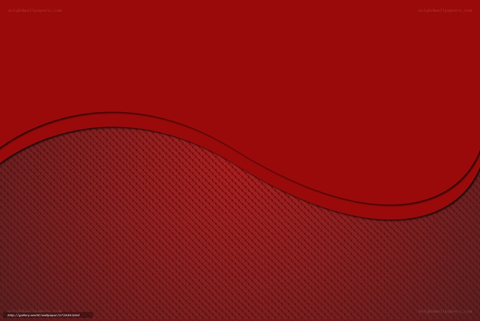 Red abstract wave design