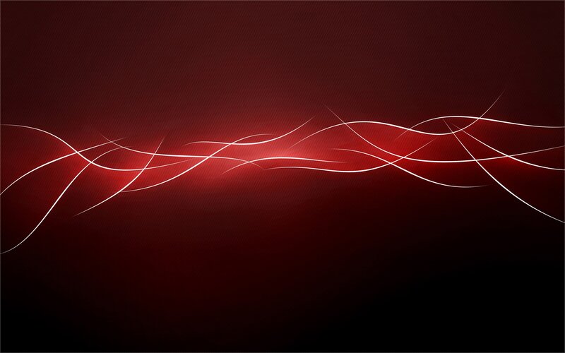 Red abstract wave lines