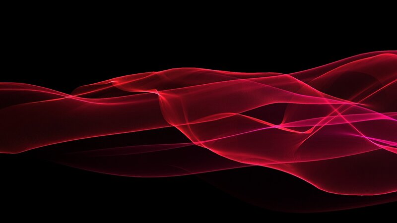 Red abstract wave motion