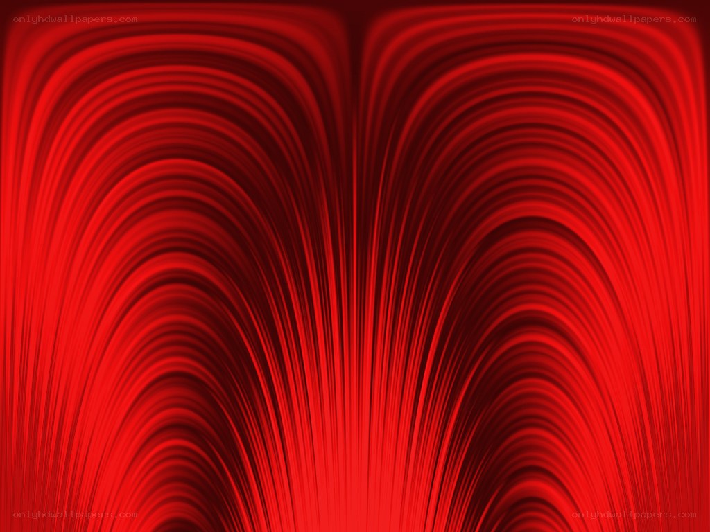 Red abstract wave pattern