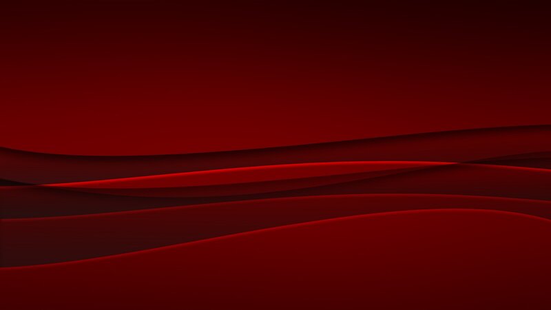 Red Abstract Waves — Calm