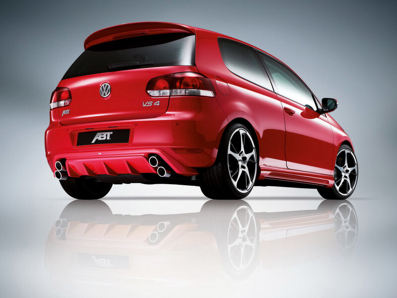 Red ABT VS4 hatchback