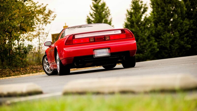 Red Acura NSX Car — Calm, Afternoon, Photograph