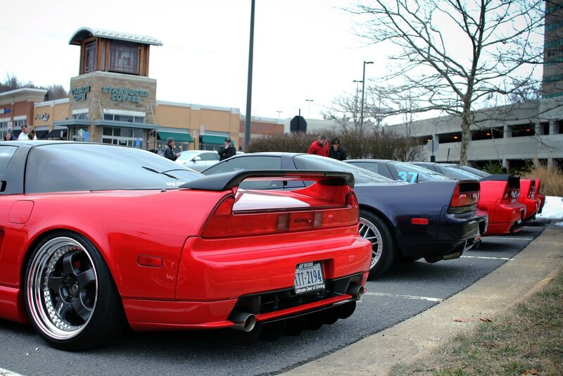 Red Acura NSX Car — Calm
