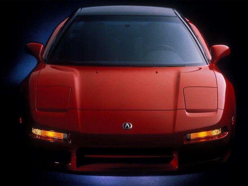 Red Acura NSX Car
