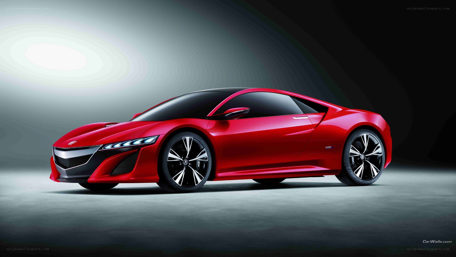 Red Acura NSX Concept