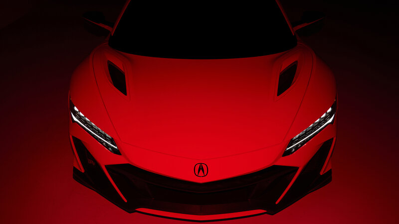 Red Acura NSX