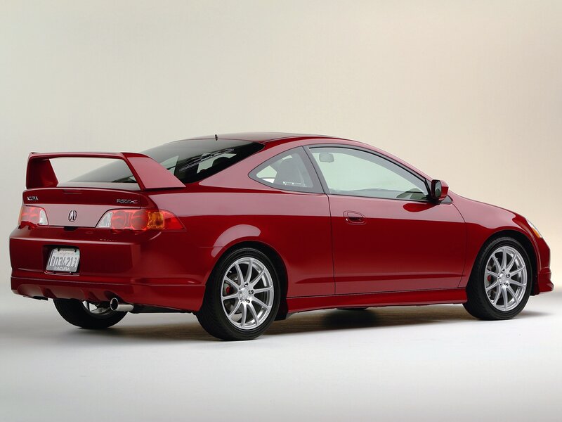 Red Acura RSX Coupe — Neutral