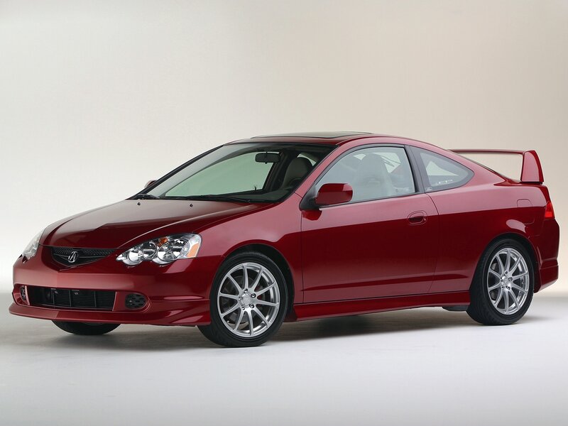 Red Acura RSX Type S