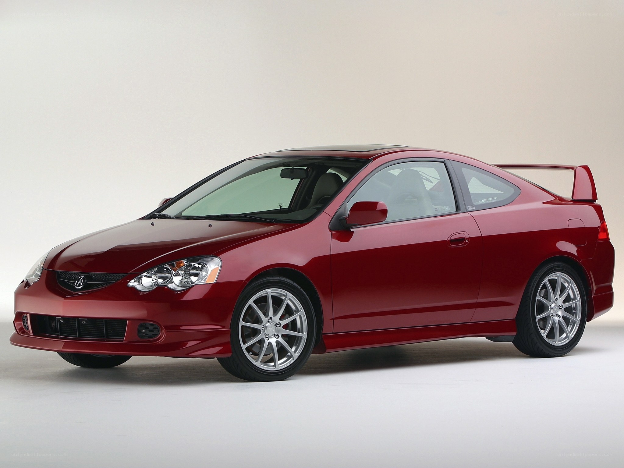 Red Acura RSX Type S