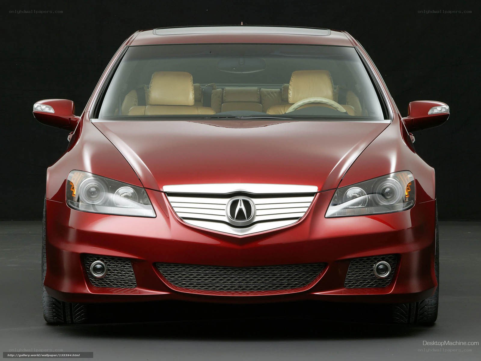 Red Acura TL Concept