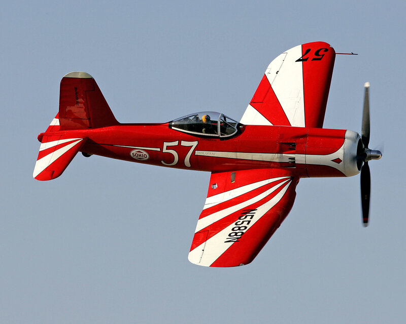 Red Aerobatic Airplane