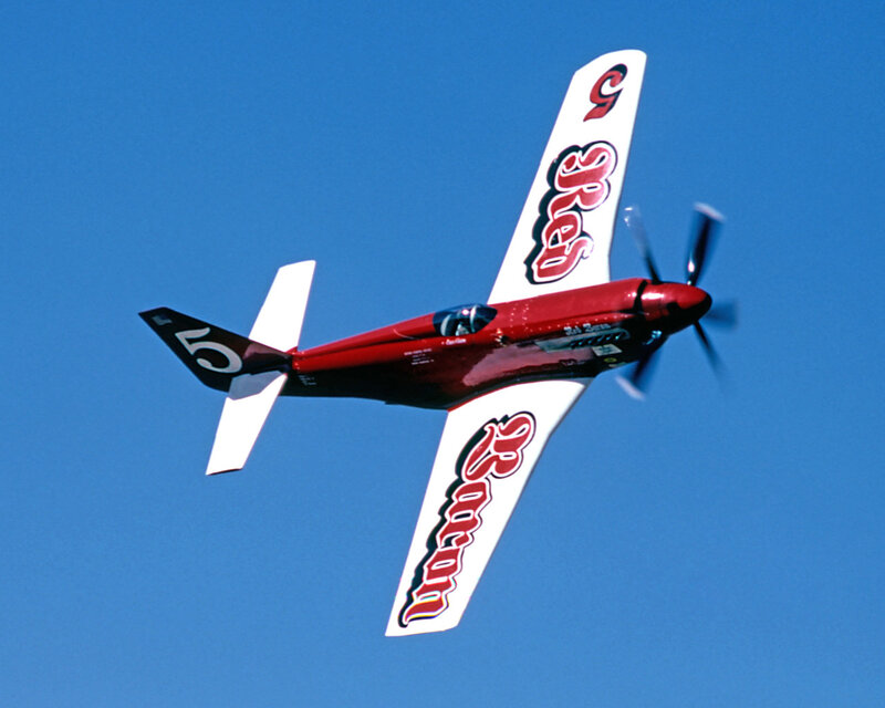 Red Aerobatic Plane