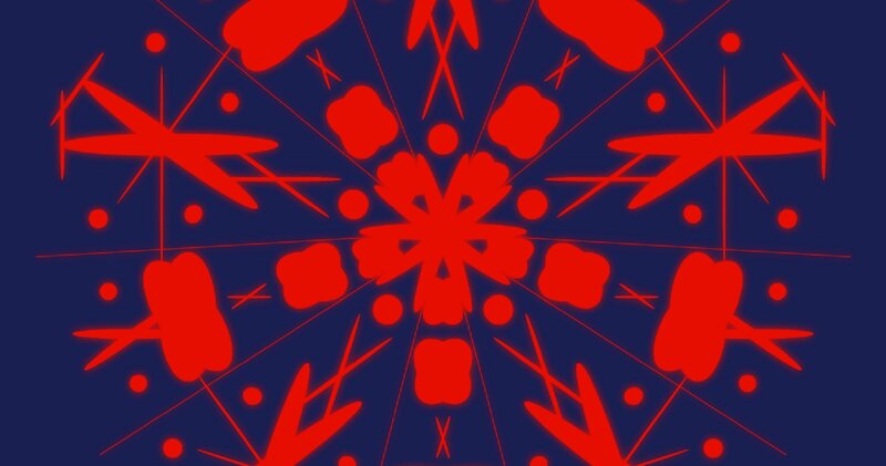 Red Aircraft Pattern