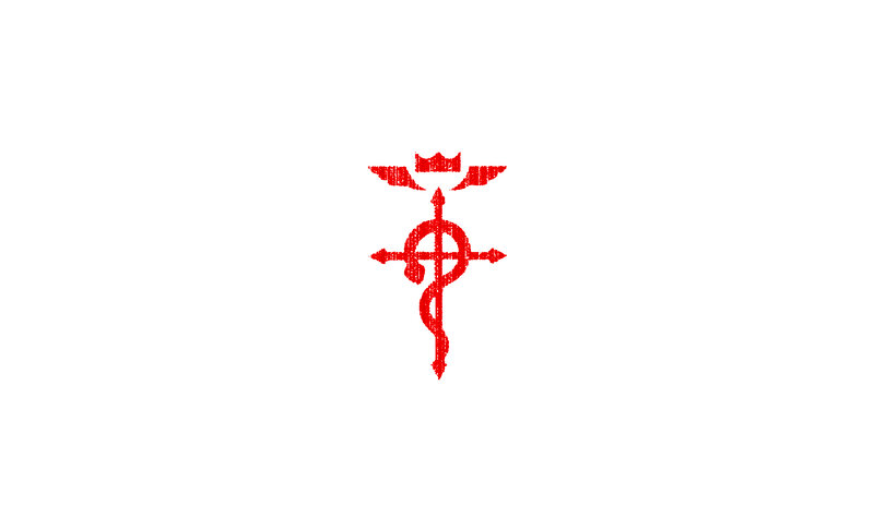 Red Alchemy Symbol — Neutral