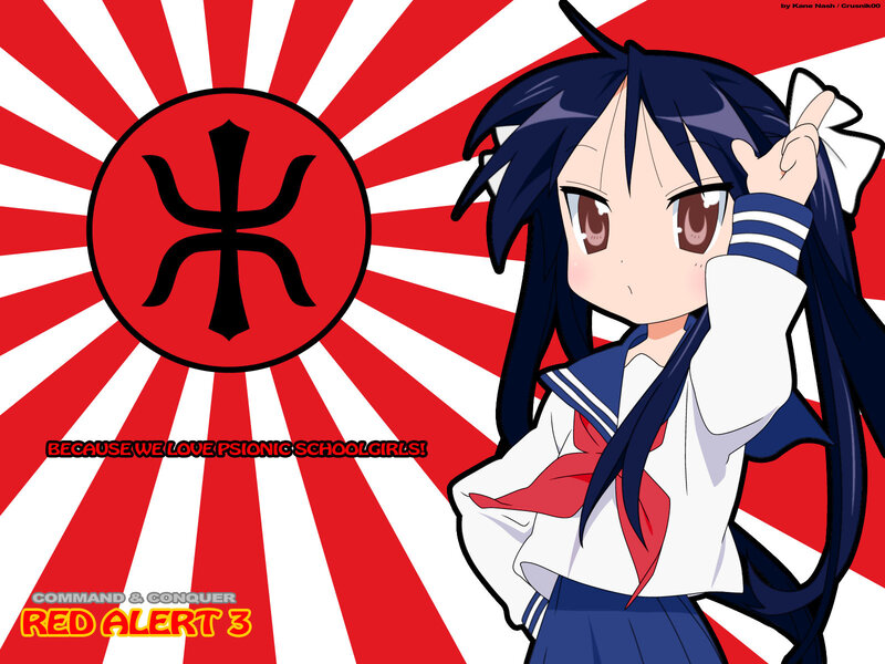 Red Alert 3 anime girl