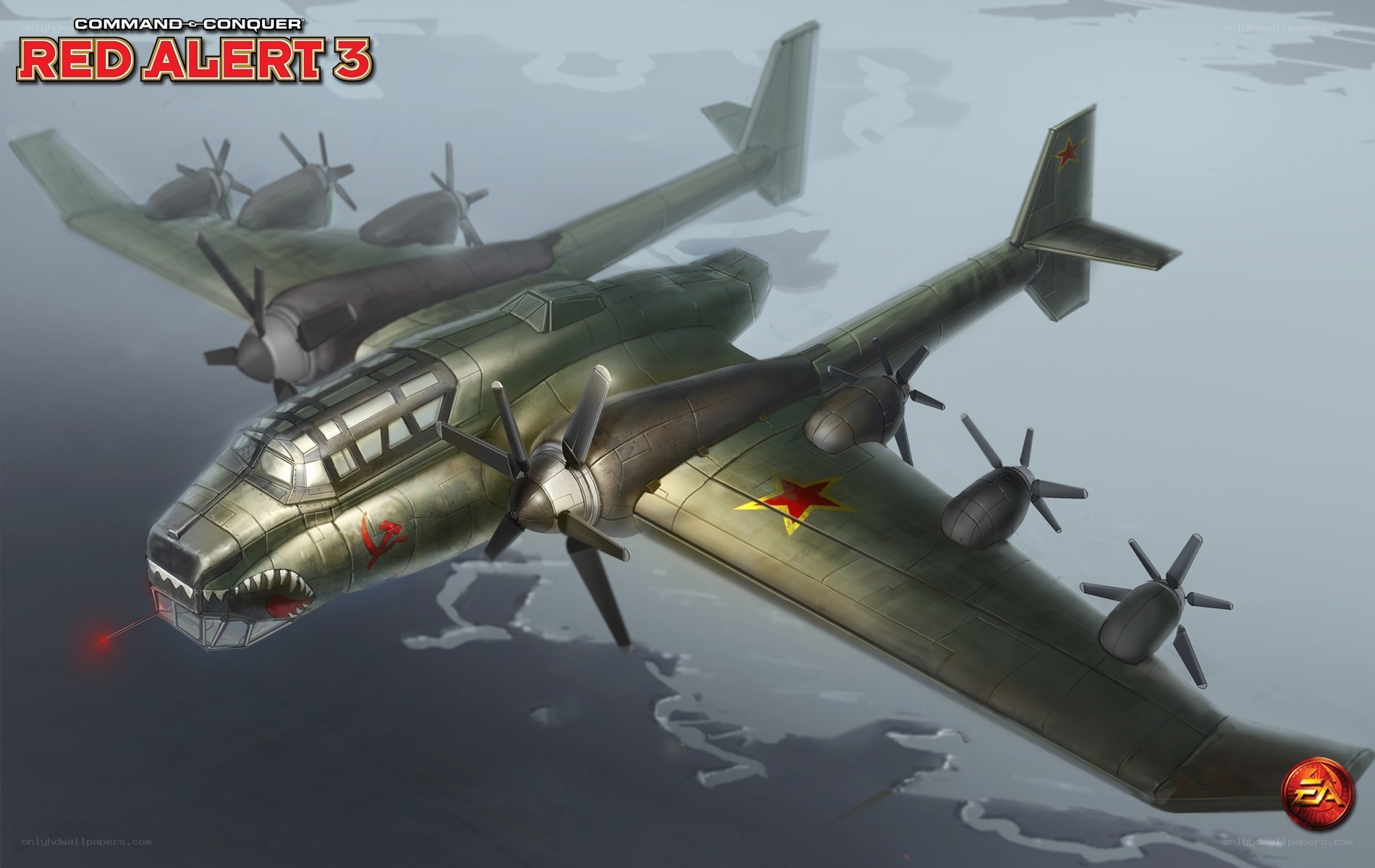Red Alert 3 bomber aircraft