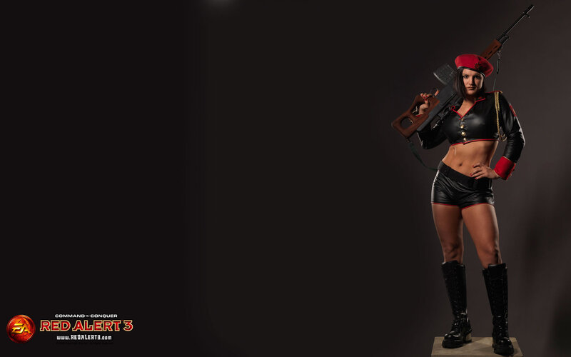 Red Alert 3 character promotional art
