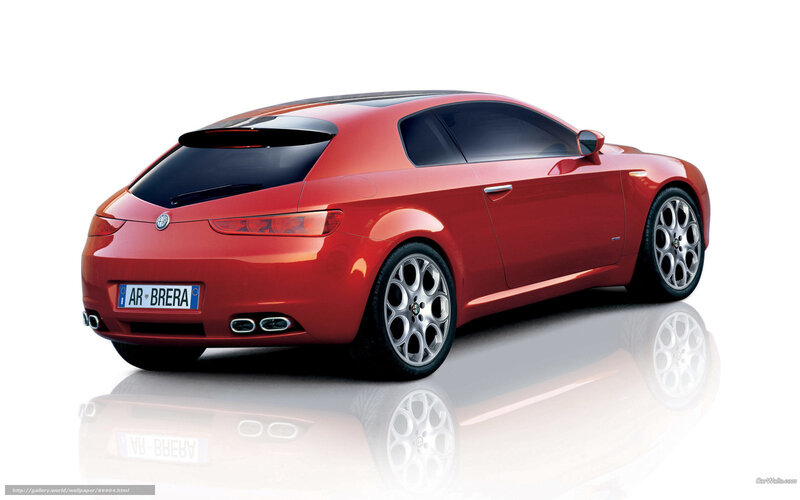 Red Alfa Romeo Brera — Neutral