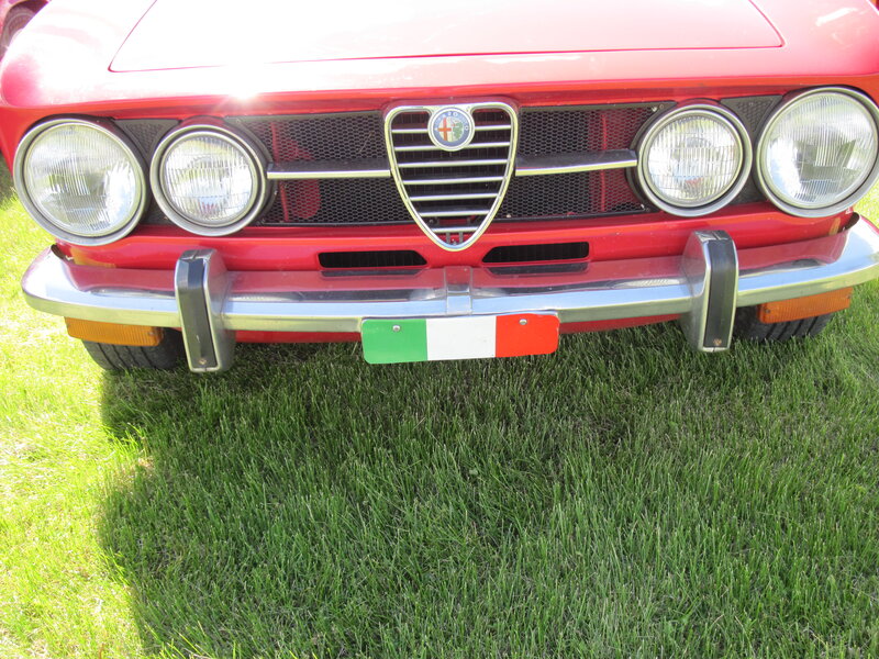 Red Alfa Romeo Car — Calm