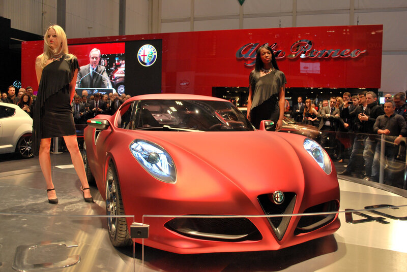 Red Alfa Romeo Car — Formal