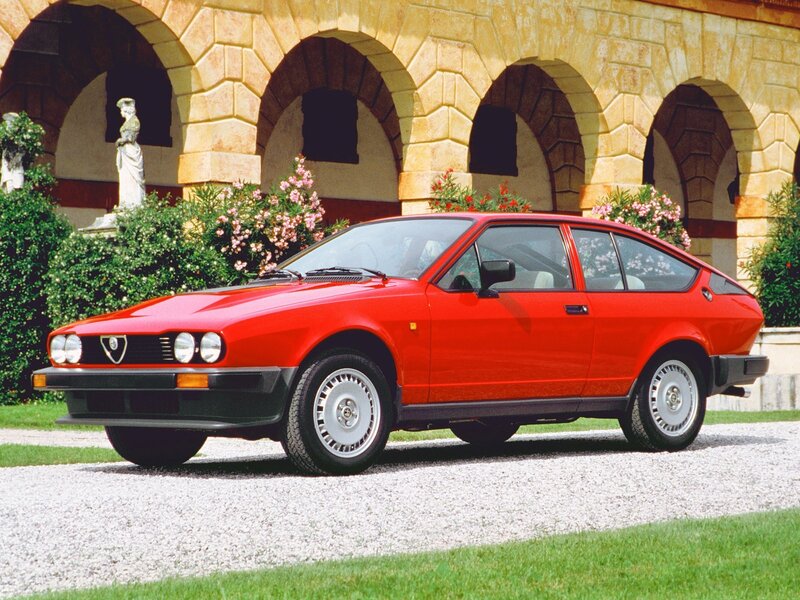 Red Alfa Romeo Car — Serene