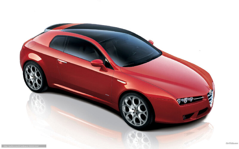 Red Alfa Romeo Coupe — Neutral