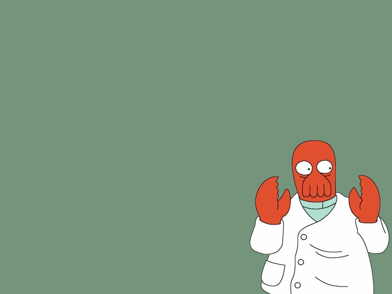 Red Alien in Lab Coat