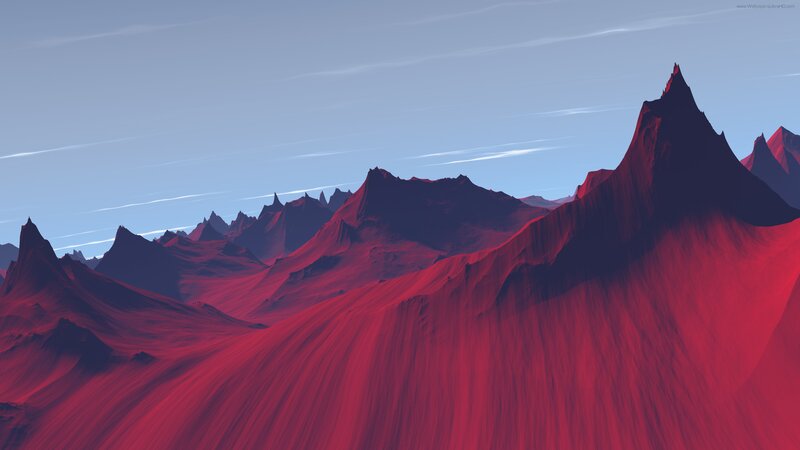 Red Alien Mountains