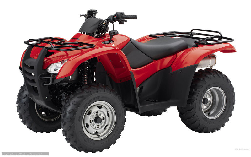 Red All-terrain Vehicle — Neutral, Photograph