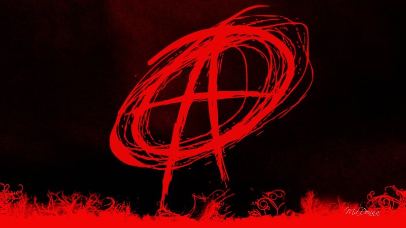 Red Anarchy Symbol