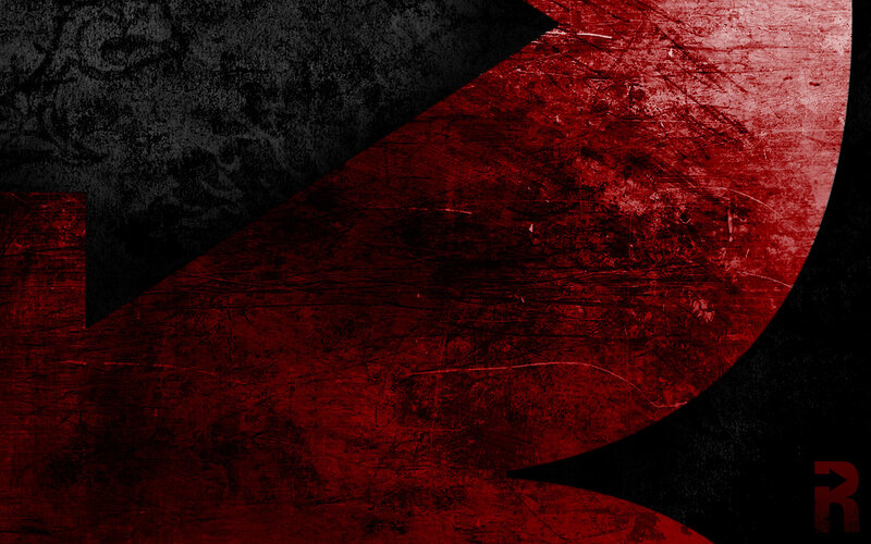 red and black abstract design
