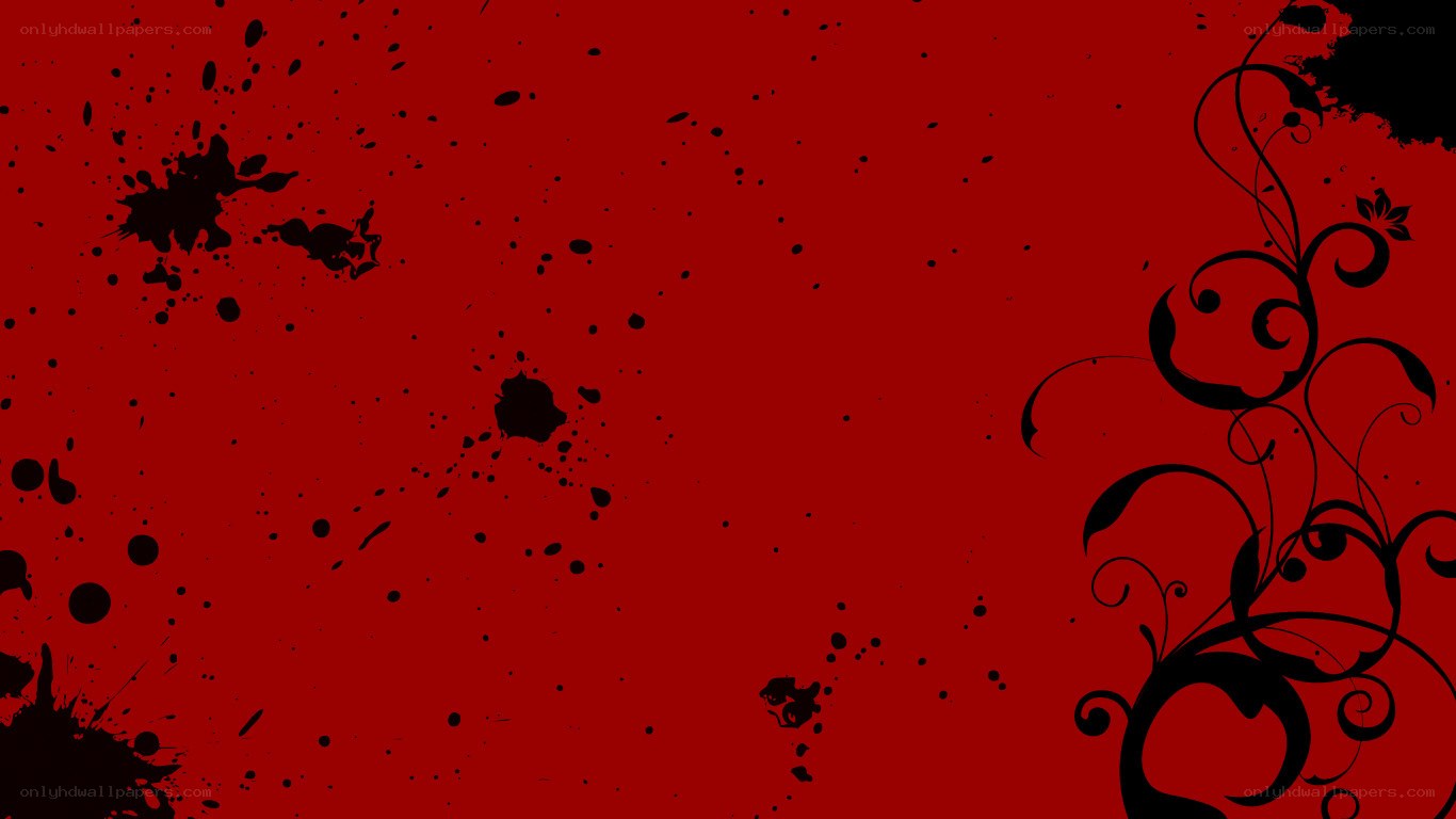 red and black abstract design
