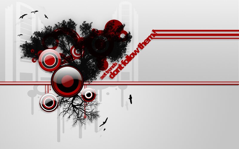 red and black abstract design